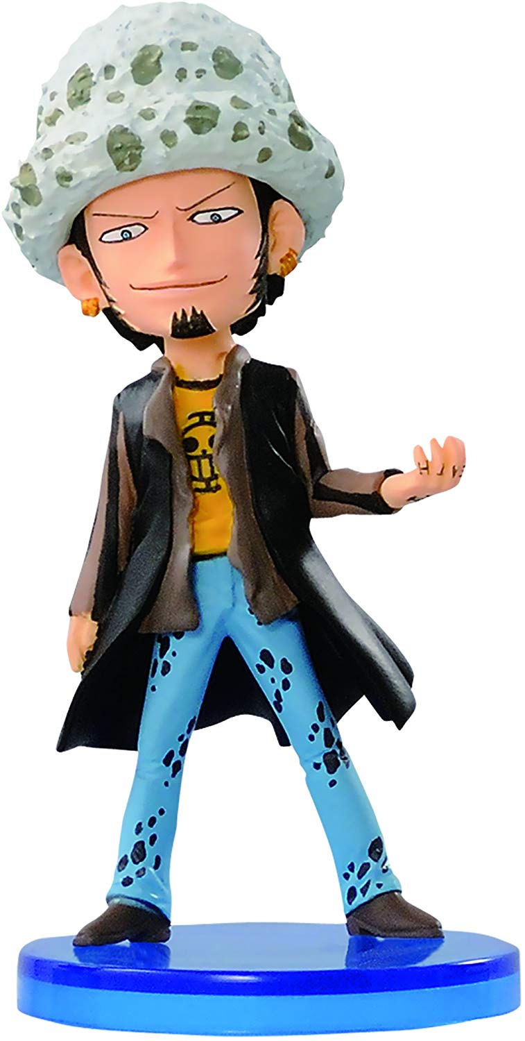 Banpresto One Piece Trafalgar Law Mini World 2.5 inch Collectible Action Figure