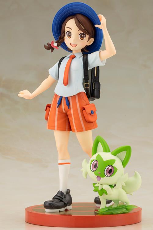 Kotobukiya 1/8 ArtFXJ Pokemon Juliana with Sprigatito Scale Figure Statue PV250