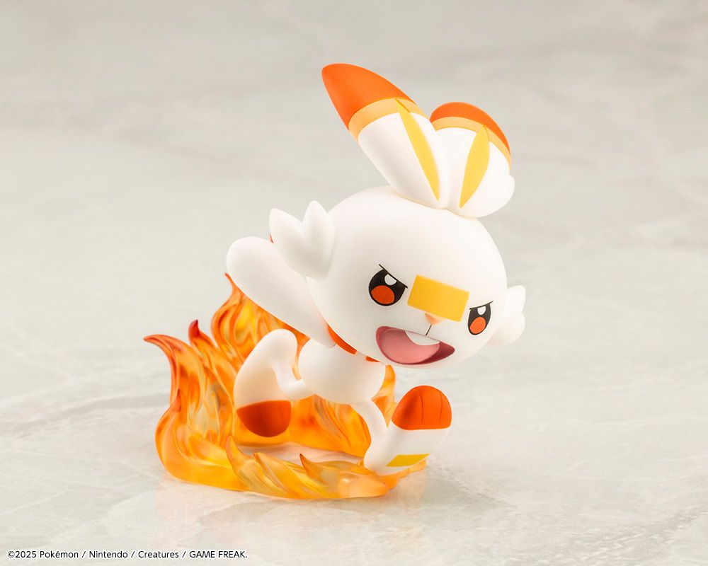Kotobukiya 1/8 ArtFXJ Pokemon Victor with Scorbunny Scale Figure Statue PV315