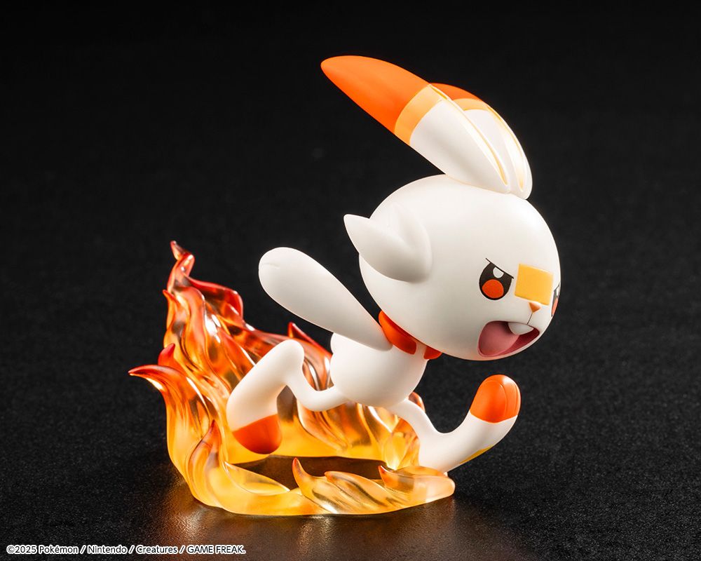 Kotobukiya 1/8 ArtFXJ Pokemon Victor with Scorbunny Scale Figure Statue PV315