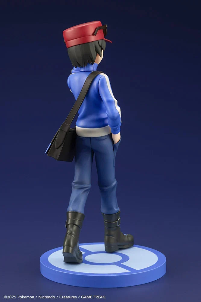 Kotobukiya 1/8 ArtFXJ Pokemon Calem with Froakie Scale Figure Statue PV344