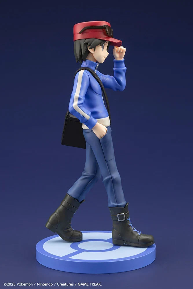 Kotobukiya 1/8 ArtFXJ Pokemon Calem with Froakie Scale Figure Statue PV344