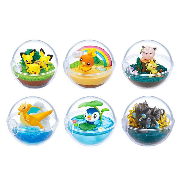 Re-Ment Pokemon Terrarium Collection (Vol 9) Assortment Trading Figures Box Set of 6