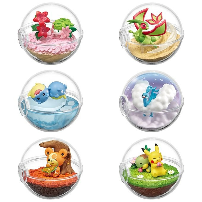Re-Ment Pokemon Terrarium Collection (Vol 11) Assortment Trading Figures Box Set of 6