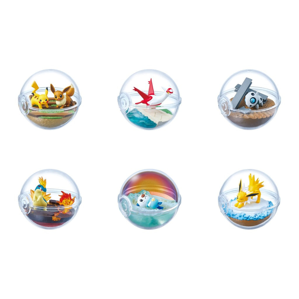 Re-Ment Pokemon Terrarium Collection (Vol 13) Assortment Trading Figures Box Set of 6