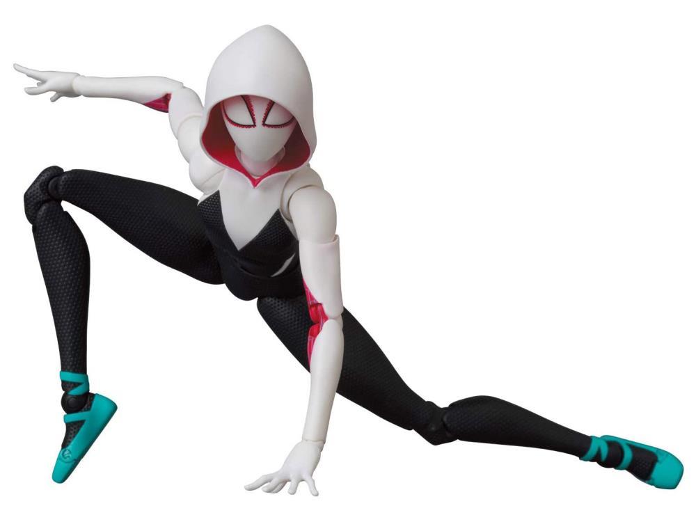 Mafex No. 134 Spider-Man Into the Spider-Verse Spider-Gwen (Gwen Stacy) & Spider-Ham Action Figure