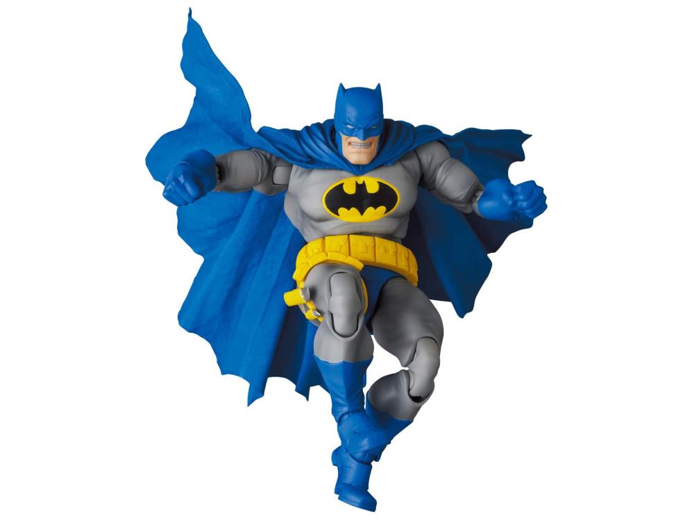 Mafex No. 139 DC Comics Batman: The Dark Knight Returns Batman (Blue Ver.) and Robin 2-Pack Action Figure Medicom
