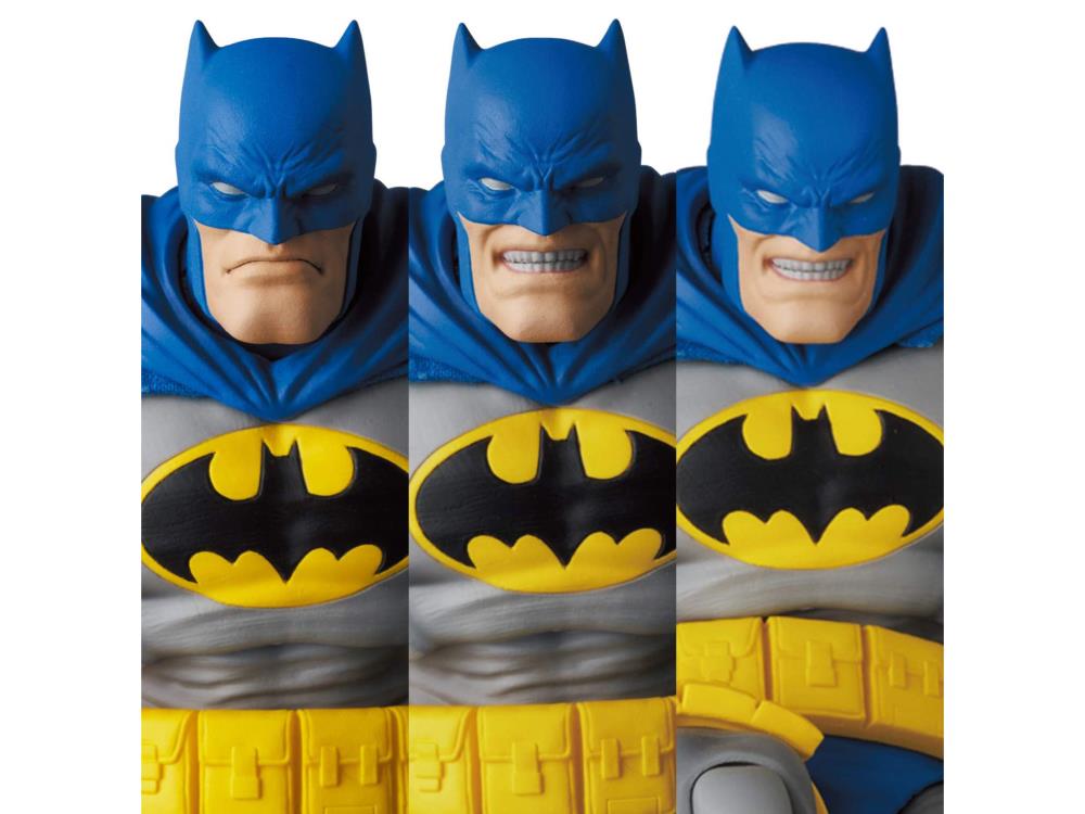 Mafex No. 139 DC Comics Batman: The Dark Knight Returns Batman (Blue Ver.) and Robin 2-Pack Action Figure Medicom
