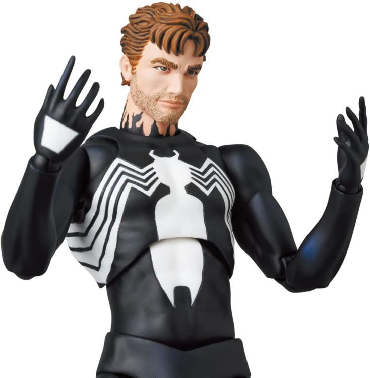 Mafex No. 147 Spider-Man (Black Costume Comic Ver.) Action Figure Medicom