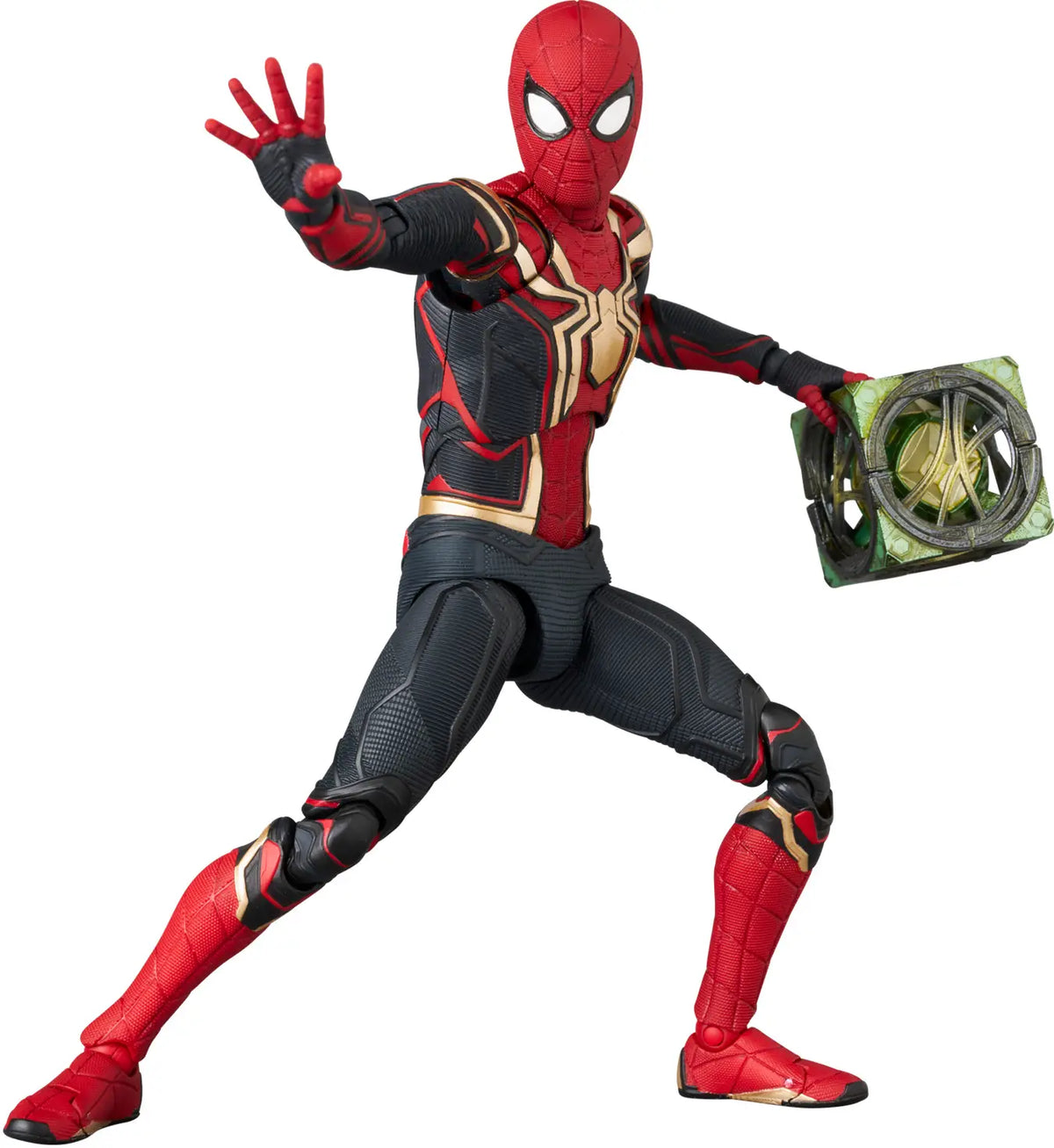 Mafex No. 245 Spider-Man Integrated Suit (No Way Home) Action Figure Medicom
