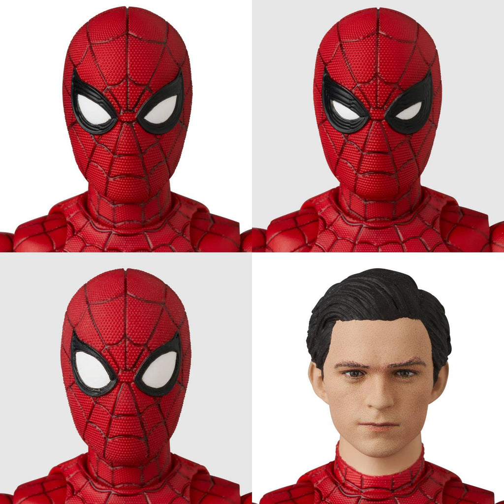 Mafex No. 262 Spider-Man New Red and Blue (No Way Home) Action Figure Medicom