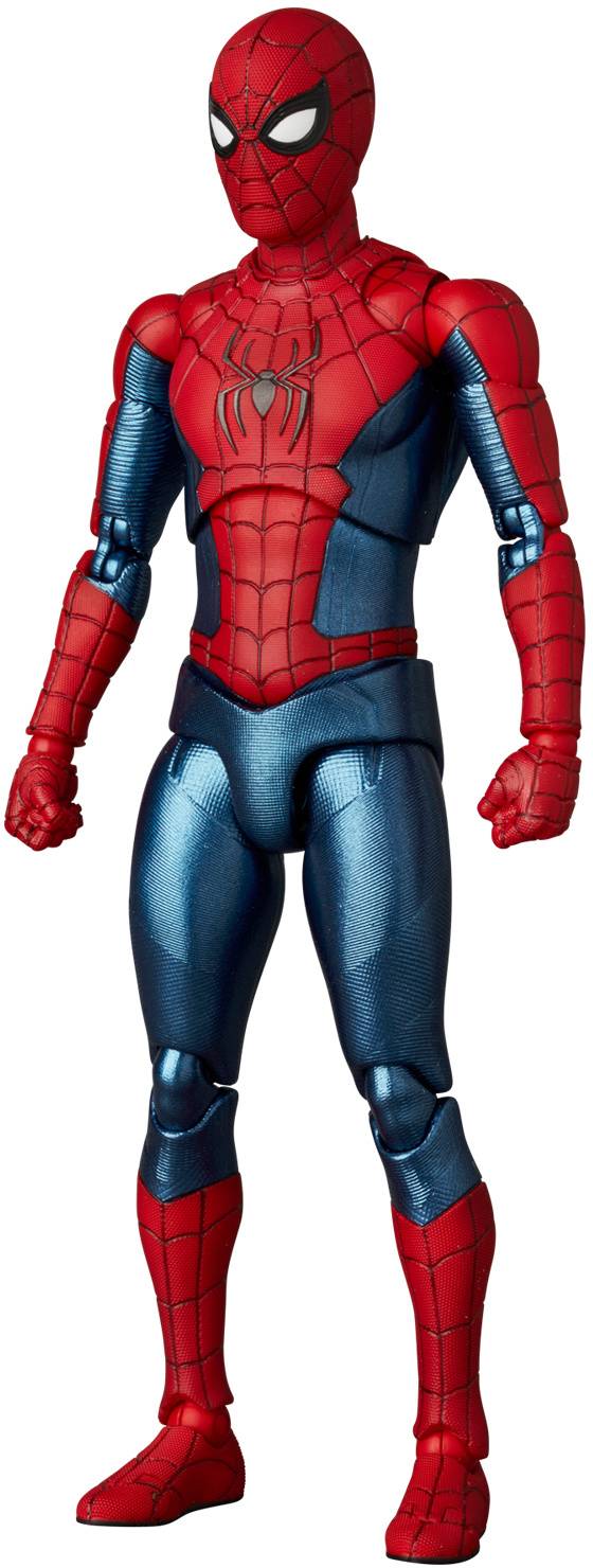 Mafex No. 262 Spider-Man New Red and Blue (No Way Home) Action Figure Medicom