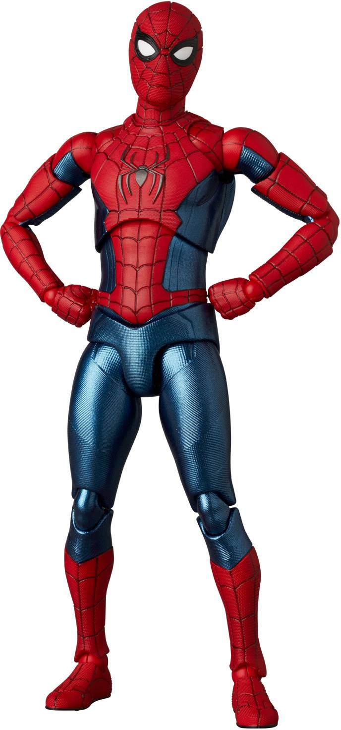 Mafex No. 262 Spider-Man New Red and Blue (No Way Home) Action Figure Medicom