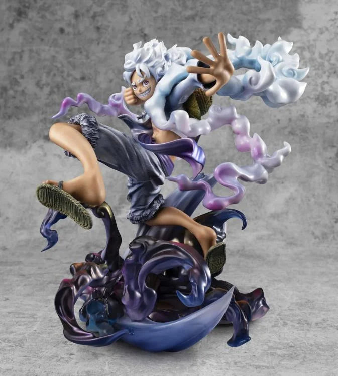 Megahouse POP Portrait of Pirate One Piece WA-MAXIMUM Monkey D. Luffy (Gear 5 Ver.) Statue Figure