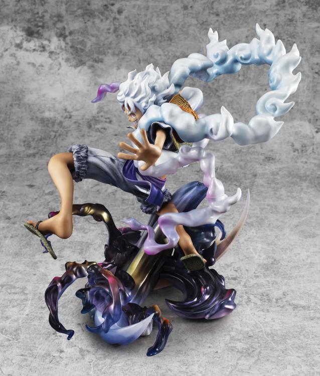 Megahouse POP Portrait of Pirate One Piece WA-MAXIMUM Monkey D. Luffy (Gear 5 Ver.) Statue Figure