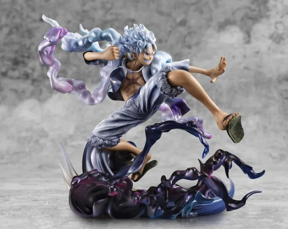 Megahouse POP Portrait of Pirate One Piece WA-MAXIMUM Monkey D. Luffy (Gear 5 Ver.) Statue Figure