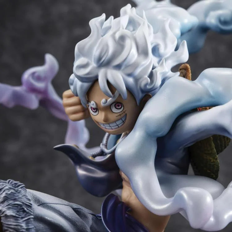 Megahouse POP Portrait of Pirate One Piece WA-MAXIMUM Monkey D. Luffy (Gear 5 Ver.) Statue Figure