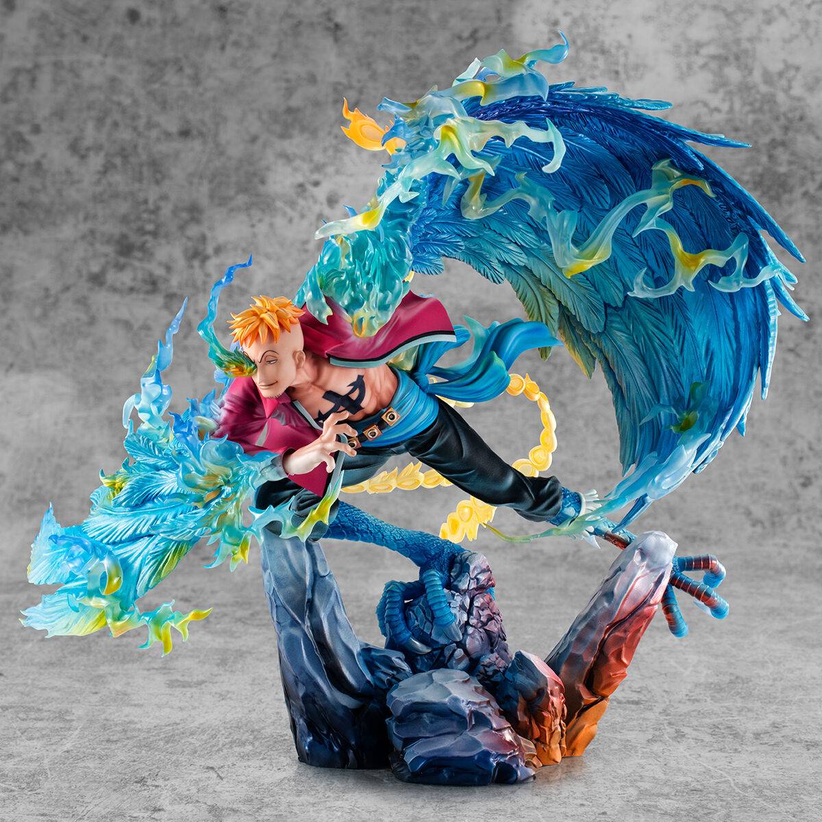 Megahouse POP Portrait of Pirate One Piece MAS-MAXIMUM Phoenix Marco Statue Figure