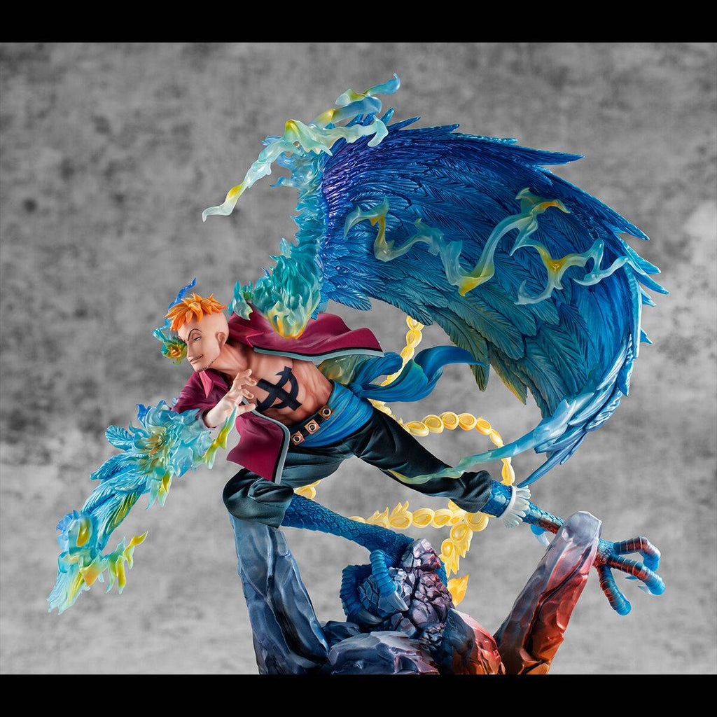 Megahouse POP Portrait of Pirate One Piece MAS-MAXIMUM Phoenix Marco Statue Figure