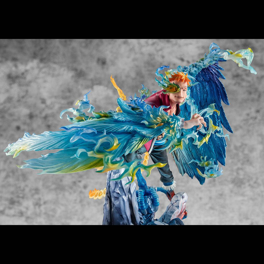 Megahouse POP Portrait of Pirate One Piece MAS-MAXIMUM Phoenix Marco Statue Figure