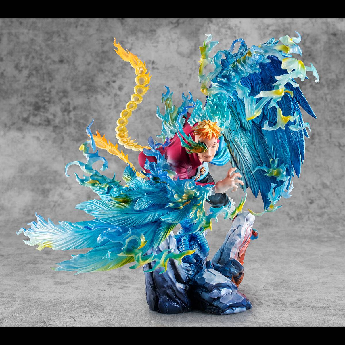 Megahouse POP Portrait of Pirate One Piece MAS-MAXIMUM Phoenix Marco Statue Figure