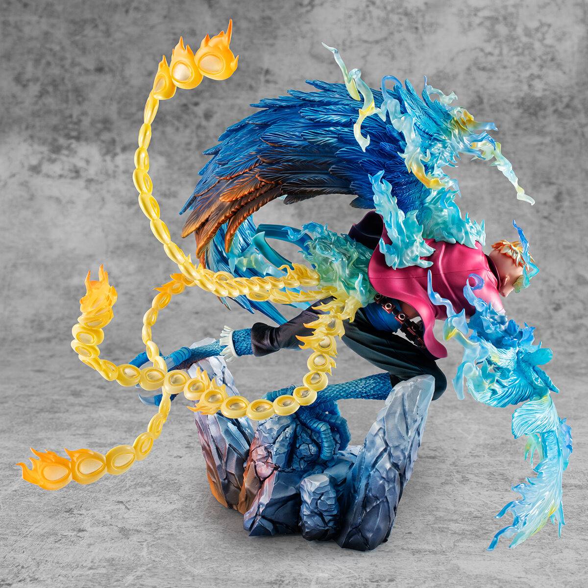 Megahouse POP Portrait of Pirate One Piece MAS-MAXIMUM Phoenix Marco Statue Figure
