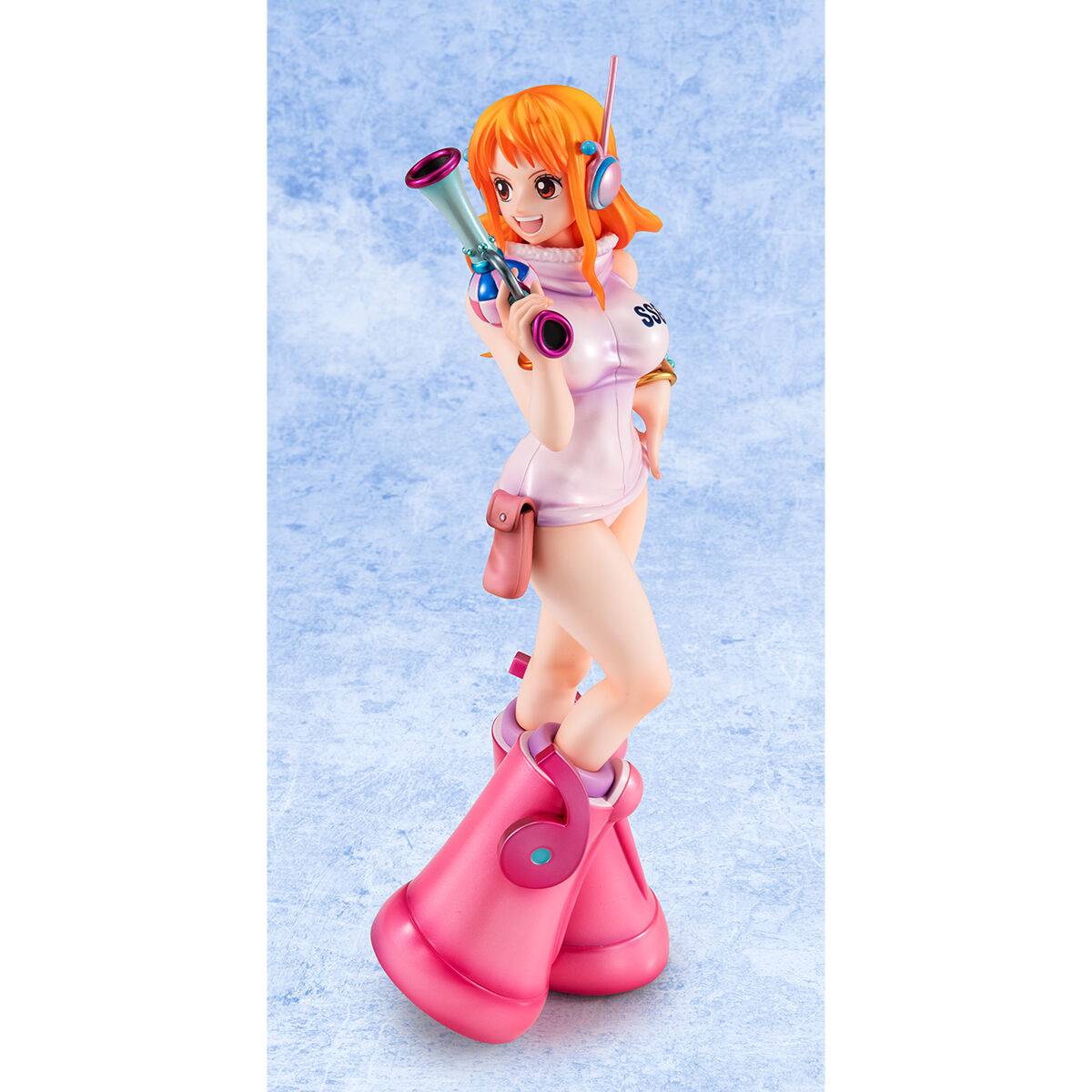 Megahouse POP Portrait of Pirate One Piece Evolutionary History Nami Statue Figure
