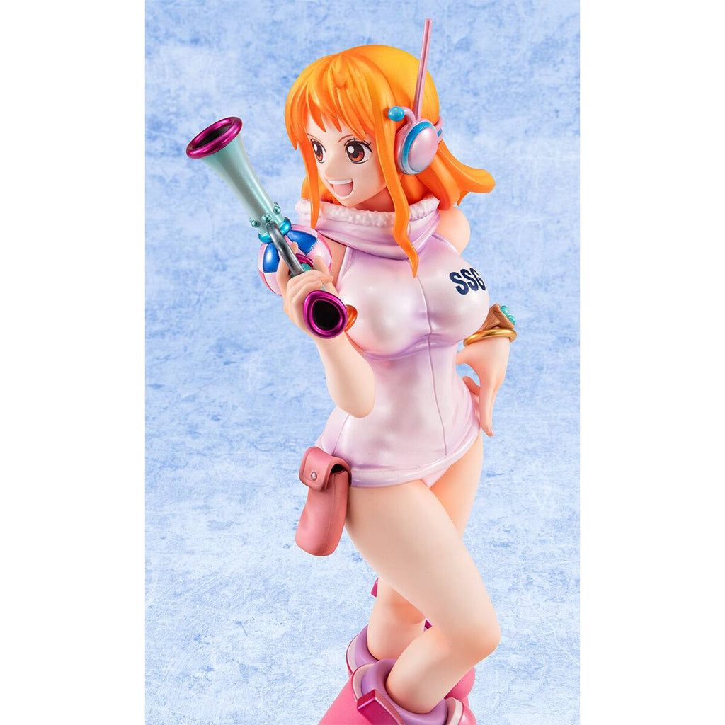 Megahouse POP Portrait of Pirate One Piece Evolutionary History Nami Statue Figure