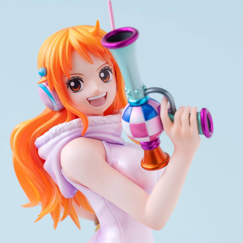Megahouse POP Portrait of Pirate One Piece Evolutionary History Nami Statue Figure