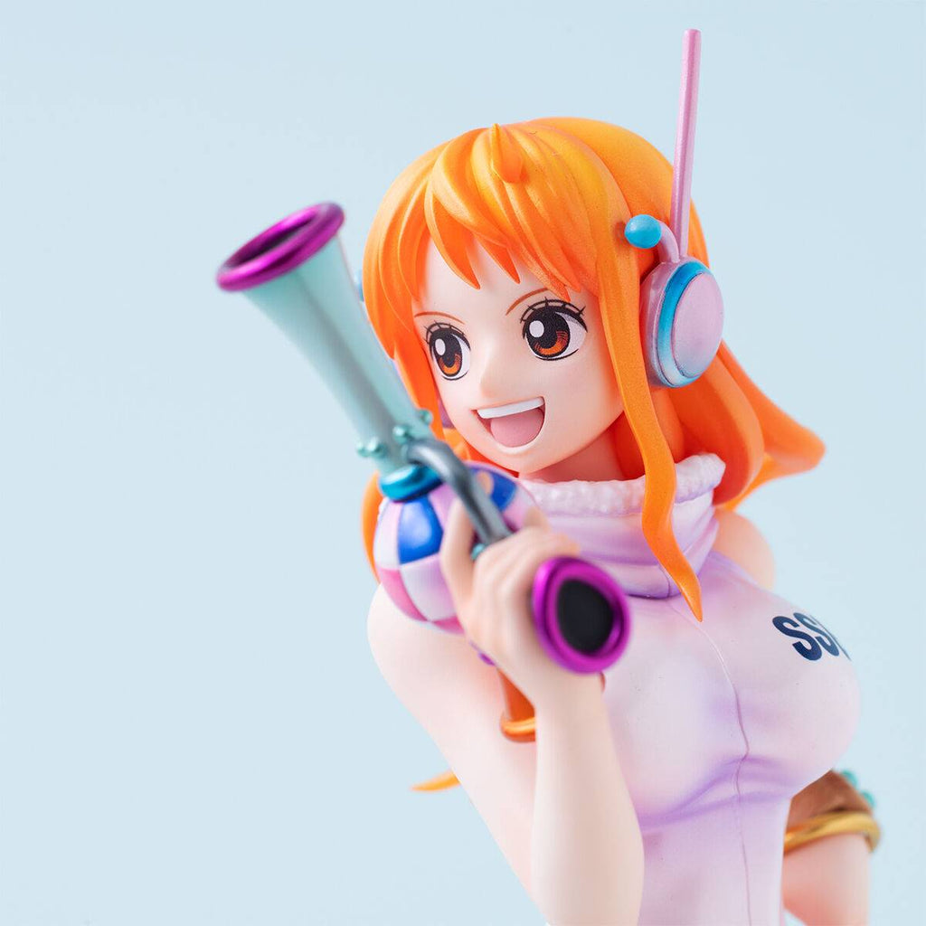 Megahouse POP Portrait of Pirate One Piece Evolutionary History Nami Statue Figure