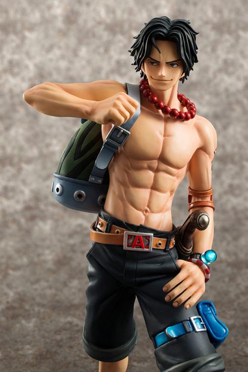 Megahouse POP Portrait of Pirate One Piece Neo-DX Portgas D. Ace (10th Limited Ver.) Statue Figure Reissue