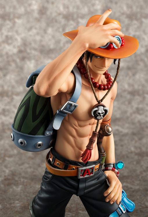 Megahouse POP Portrait of Pirate One Piece Neo-DX Portgas D. Ace (10th Limited Ver.) Statue Figure Reissue