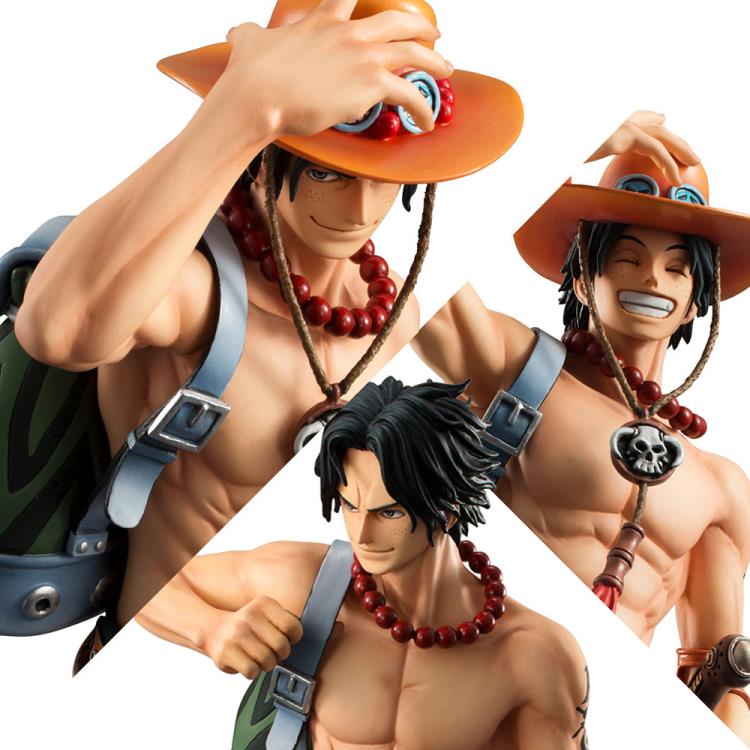 Megahouse POP Portrait of Pirate One Piece Neo-DX Portgas D. Ace (10th Limited Ver.) Statue Figure Reissue