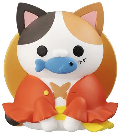 Megahouse One Piece Nyan Piece Nyaan! Vol. 1 I'm Going to Be King of Paw-rates!! Trading Figures Box Set of 8