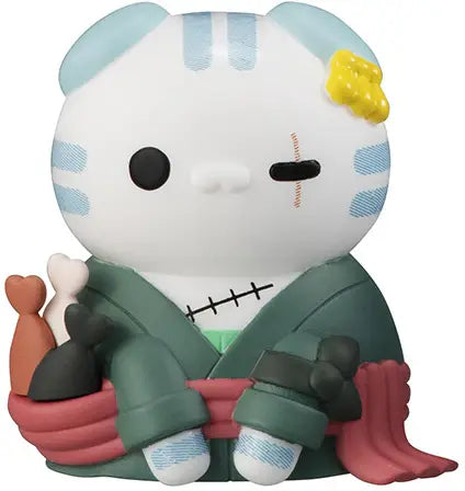 Megahouse One Piece Nyan Piece Nyaan! Vol. 1 I'm Going to Be King of Paw-rates!! Trading Figures Box Set of 8