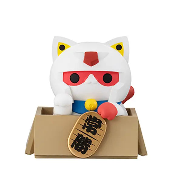 Megahouse Mobile Suit Gundam Nyandam! Luckycat Box Trading Figures Box Set of 6