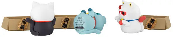 Megahouse Mobile Suit Gundam Nyandam! Luckycat Box Trading Figures Box Set of 6