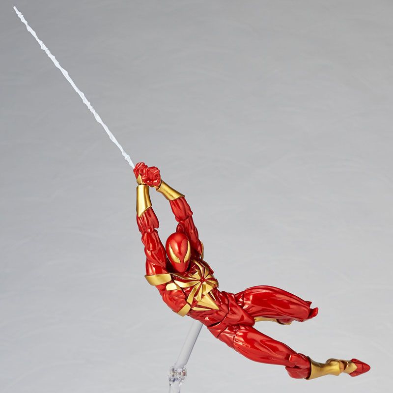 Amazing Yamaguchi Revoltech Figure Complex Spiderman Iron Spider No. 023 (Reissue)