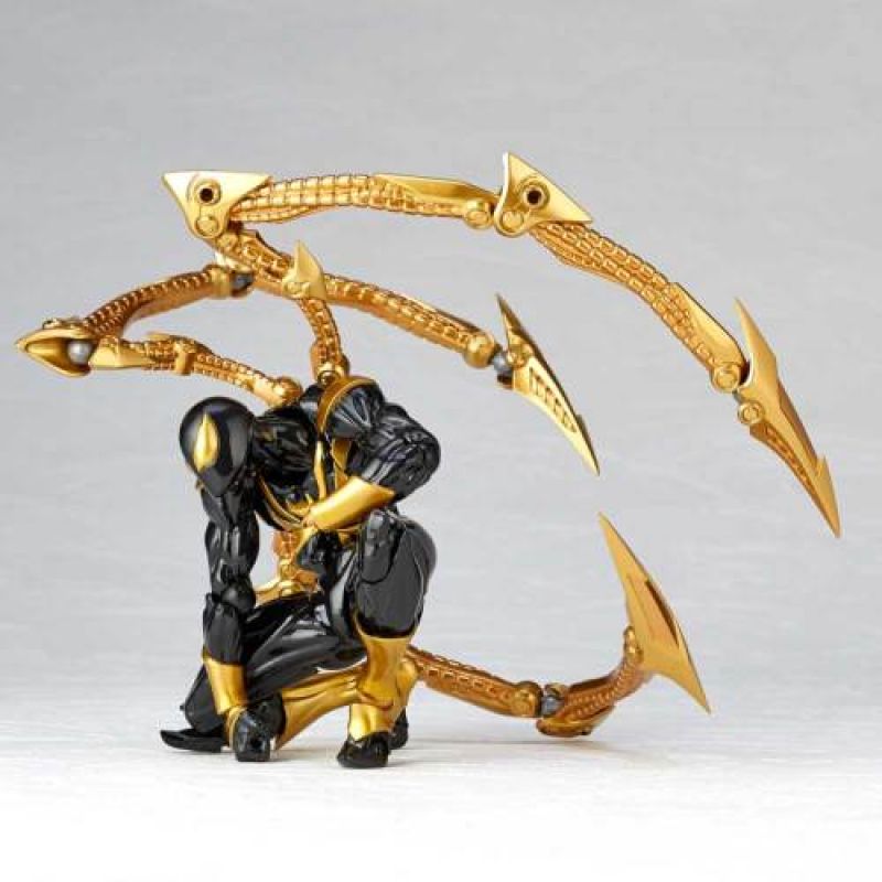 Amazing Yamaguchi Revoltech Figure Complex Spiderman Iron Spider Black Version Limited Edition No. 023EX