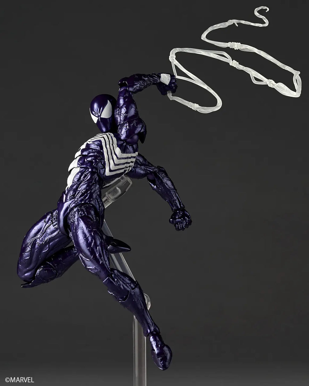 Amazing Yamaguchi Revoltech Figure Complex Symbiote Spider-Man (Purple Ver.) NR106