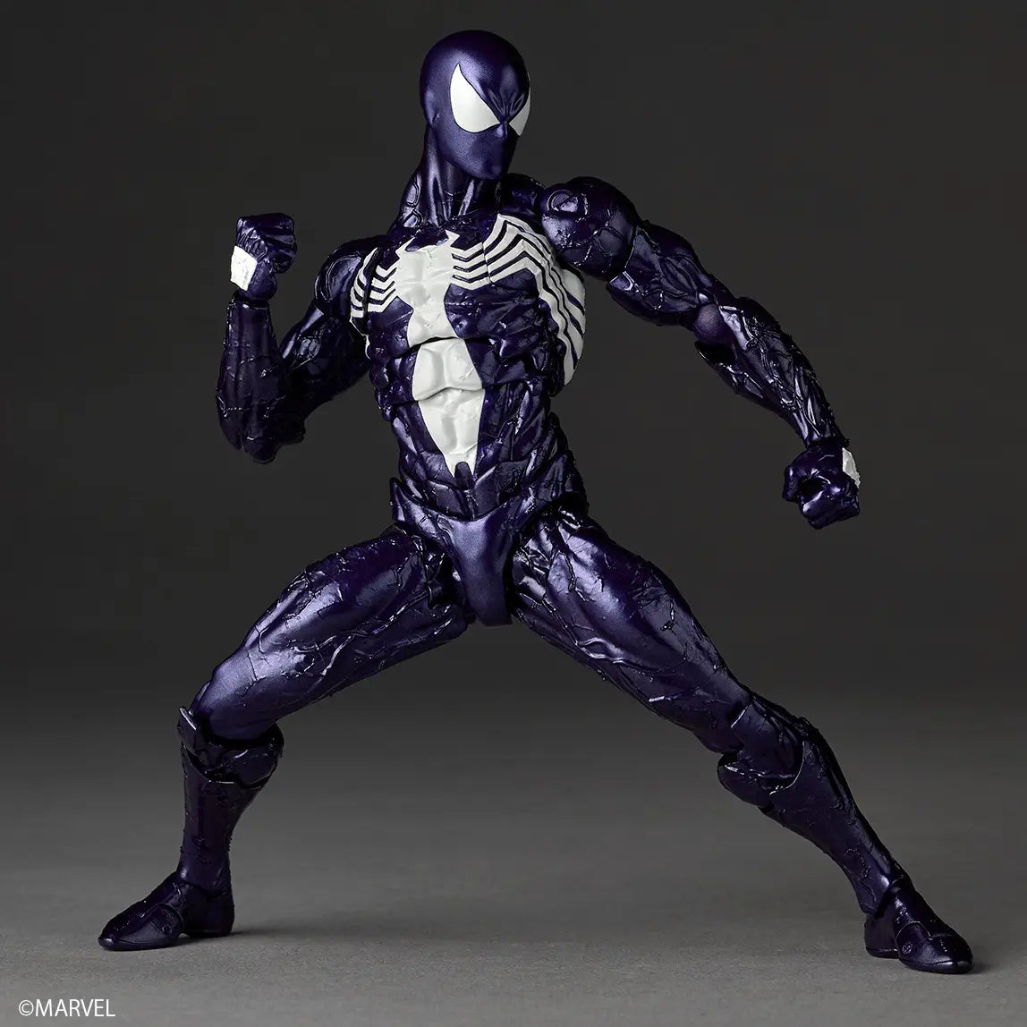 Amazing Yamaguchi Revoltech Figure Complex Symbiote Spider-Man (Purple Ver.) NR106