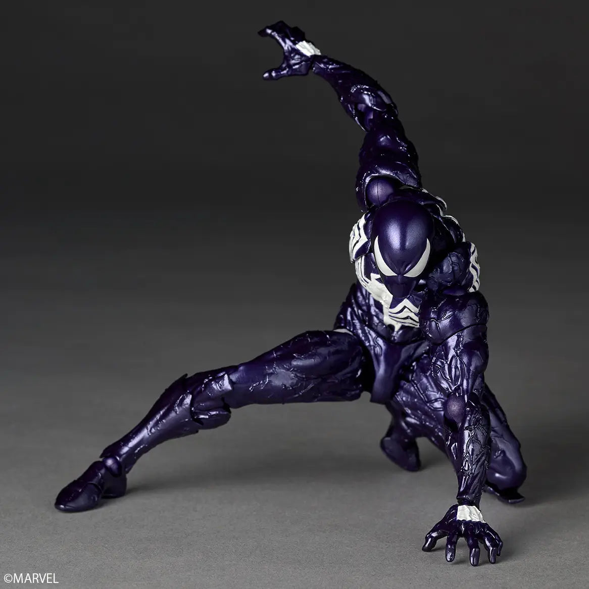 Amazing Yamaguchi Revoltech Figure Complex Symbiote Spider-Man (Purple Ver.) NR106