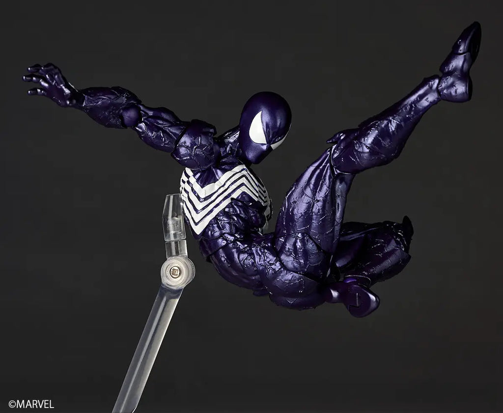 Amazing Yamaguchi Revoltech Figure Complex Symbiote Spider-Man (Purple Ver.) NR106