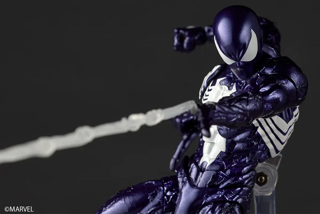 Amazing Yamaguchi Revoltech Figure Complex Symbiote Spider-Man (Purple Ver.) NR106