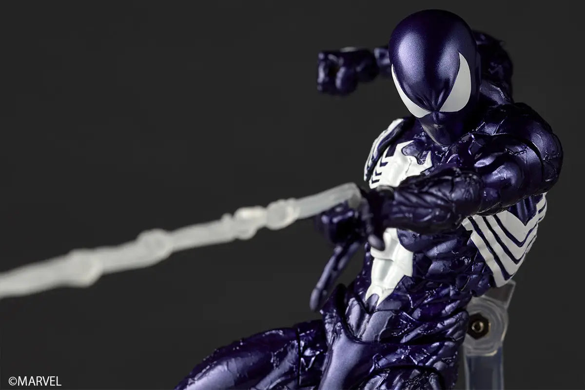 Amazing Yamaguchi Revoltech Figure Complex Symbiote Spider-Man (Purple Ver.) NR106
