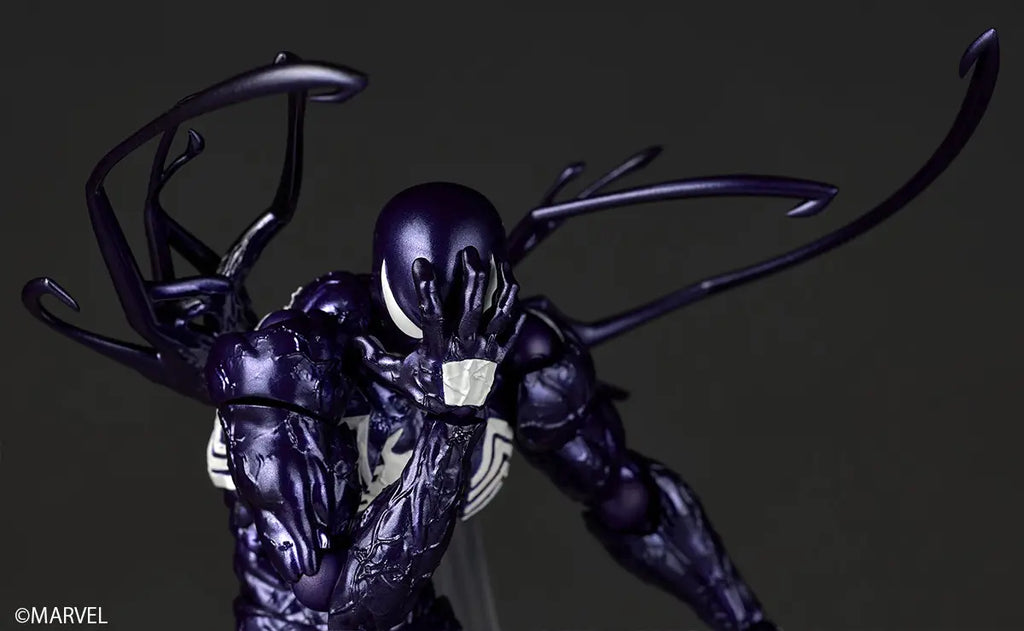 Amazing Yamaguchi Revoltech Figure Complex Symbiote Spider-Man (Purple Ver.) NR106