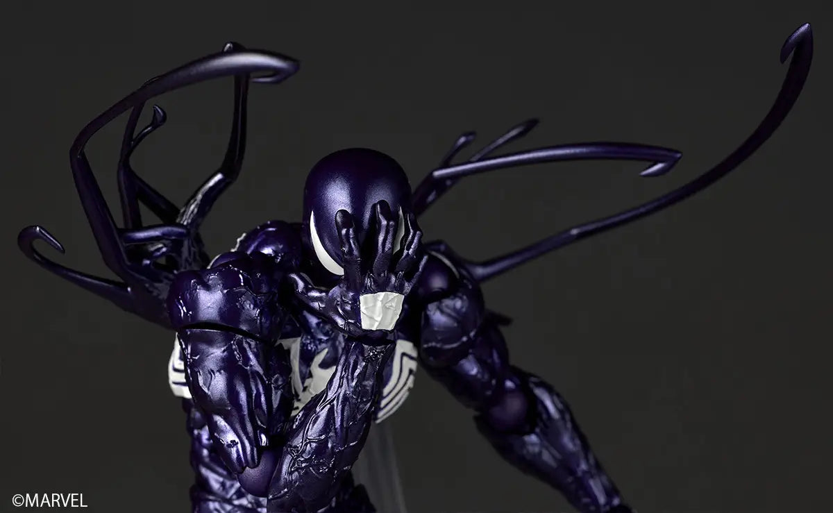 Amazing Yamaguchi Revoltech Figure Complex Symbiote Spider-Man (Purple Ver.) NR106