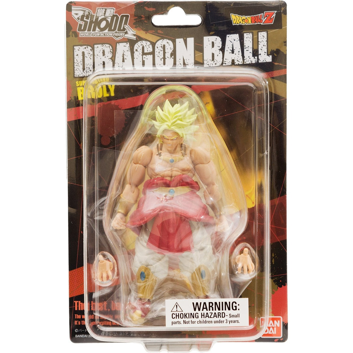 Bandai Dragon Ball Super Saiyan Broly Shodo Micro Action Figure