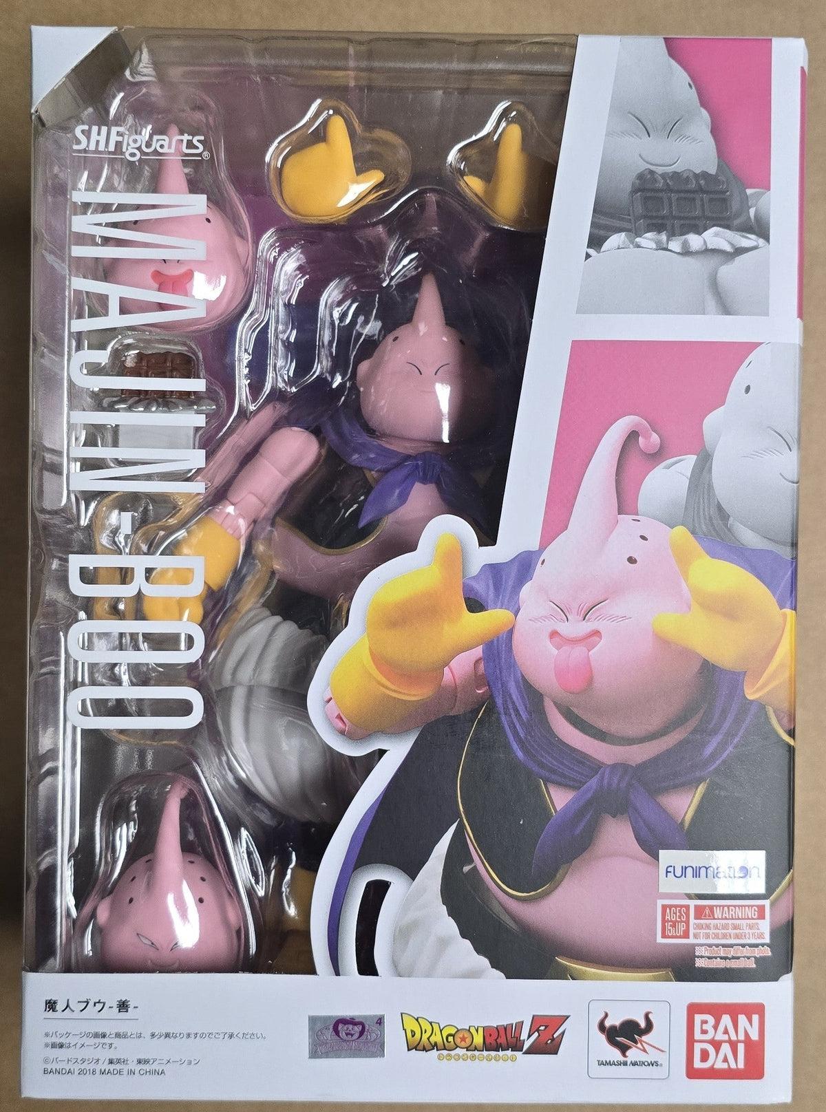 *Open Box* S.H. Figuarts Dragon Ball Z Majin Boo Action Figure