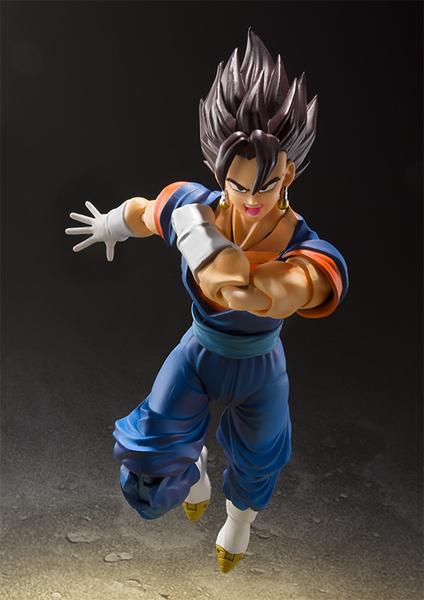 S.H. Figuarts Dragon Ball Super Super Saiyan God Super Saiyan Vegito Blue Action Figure SDCC 2018 Ver. Exclusive
